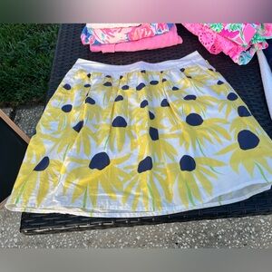 Lilly Pulitzer flower skirt